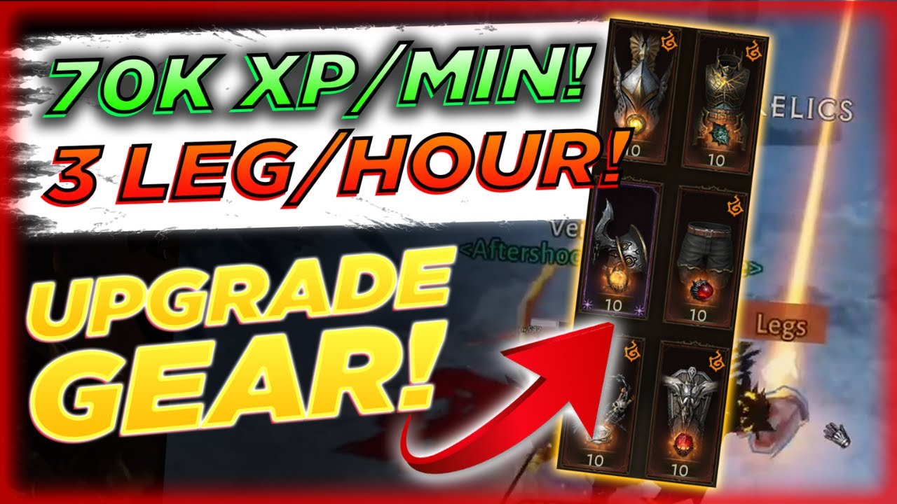 Frozen Tundra is the BEST Spot to UPGRADE GEAR & Get XP/LEGENDARIES? | Diablo Immortal