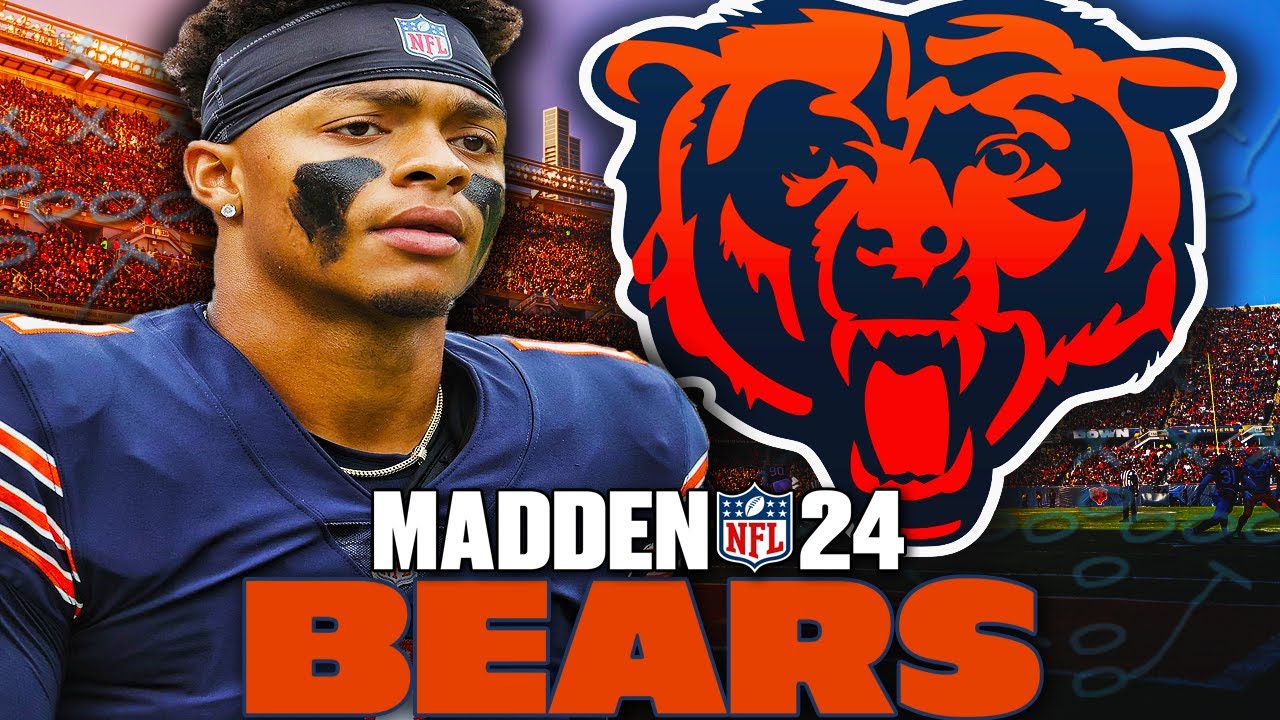 Перестройка Chicago Bears в Madden 24 | Джастин Филдс творит безумие!
