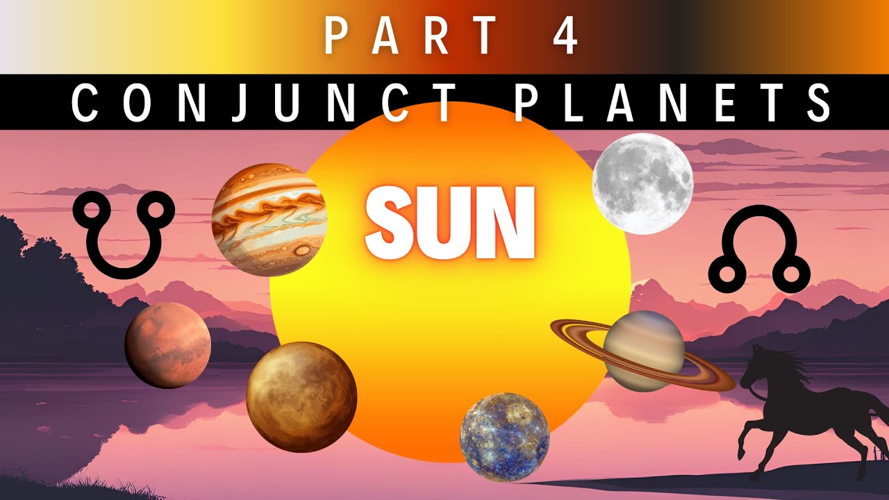 Sun Conjunct ALL Planets with Examples (☀️Part 4) | Grahas Series | VEDIC ASTROLOGY