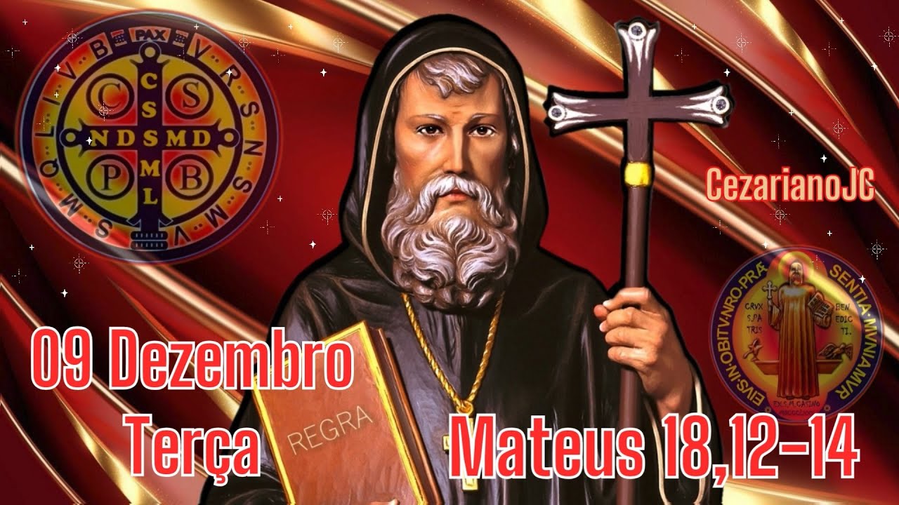 EVANGELHO DO DIA 09 DE DEZEMBRO 2025 - TER&Ccedil;A - MATEUS 18,12-14