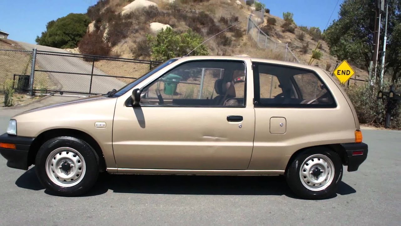 Daihatsu Charade EFI 1 Owner 64k miles Smart Mini car hatchback Toyota with CB-90