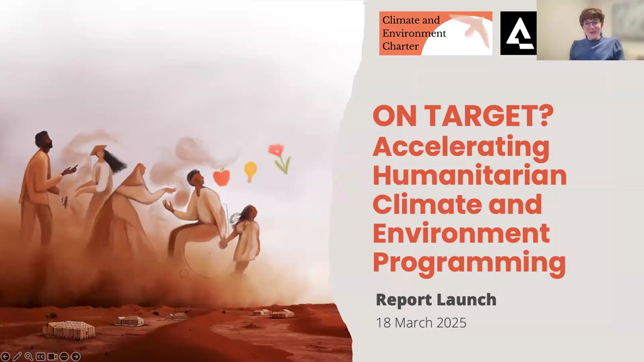 On target? Accelerating Humanitarian Climate and Environment Programming