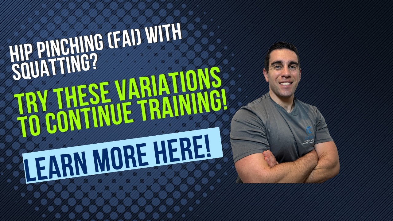 Hip Pinching During Squats? Try These 4 Squat Variations Instead (FAI Rehab Guide)