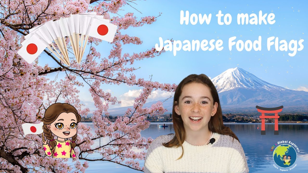 How to make Japanese Food Flags