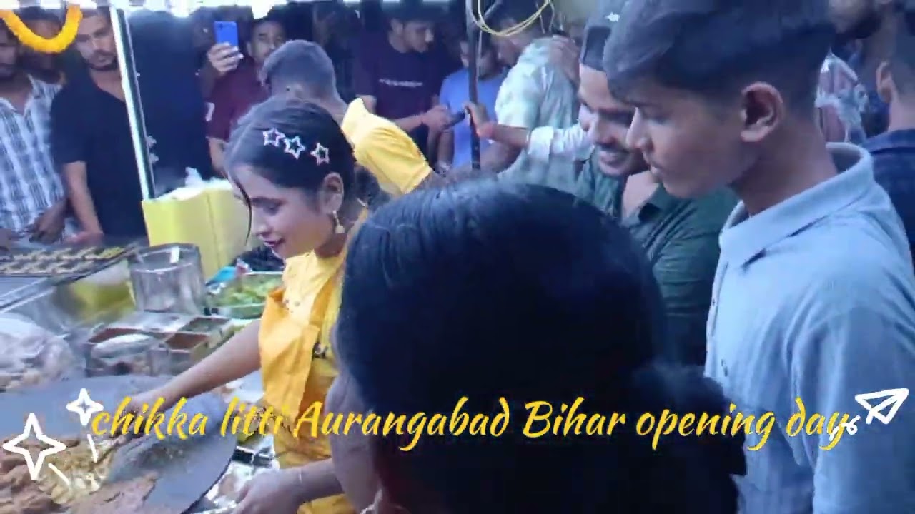 chikka litti opening at Indore stadium gate school Aurangabad Bihar 20/9/2024 