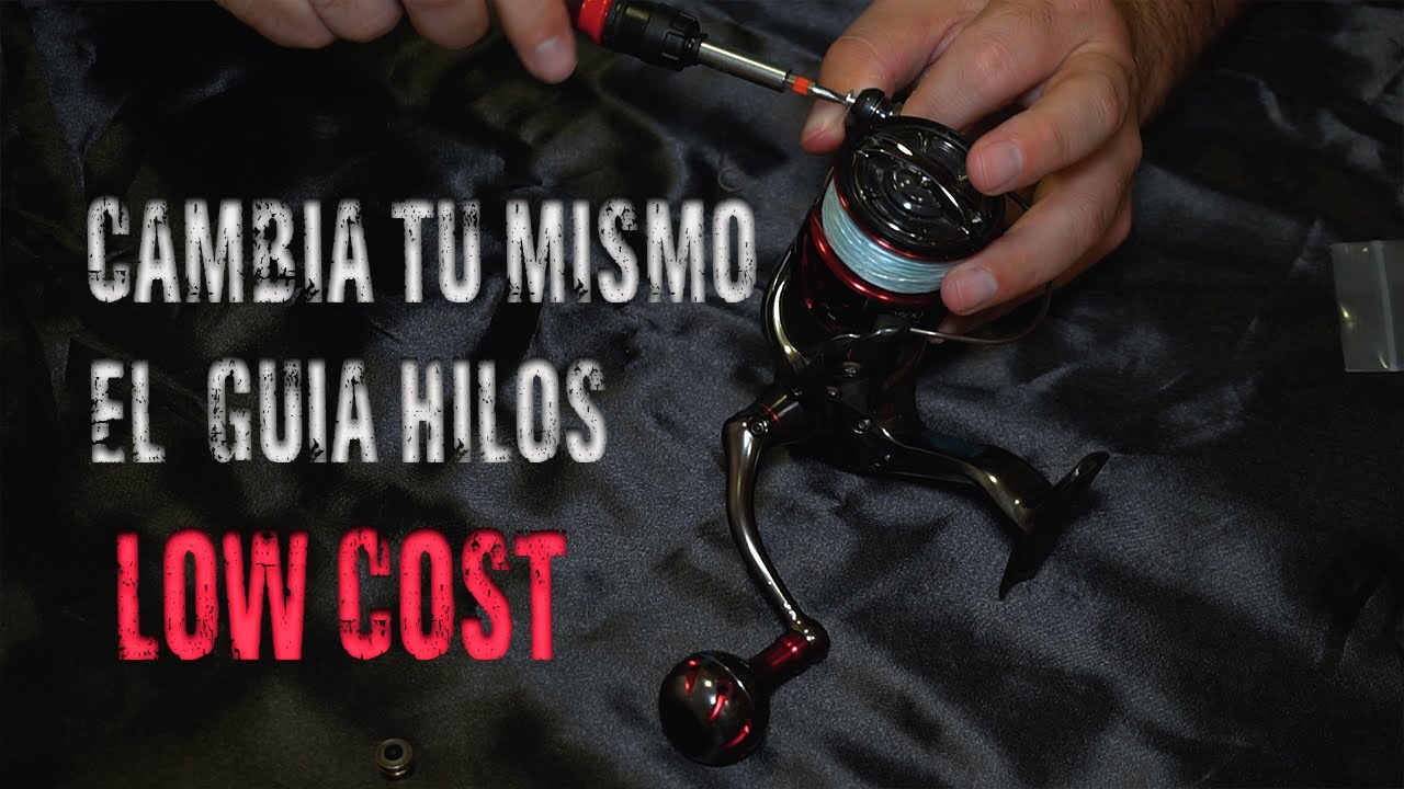 Cambiar el guiahilos  (SHIMANO STRADIC)