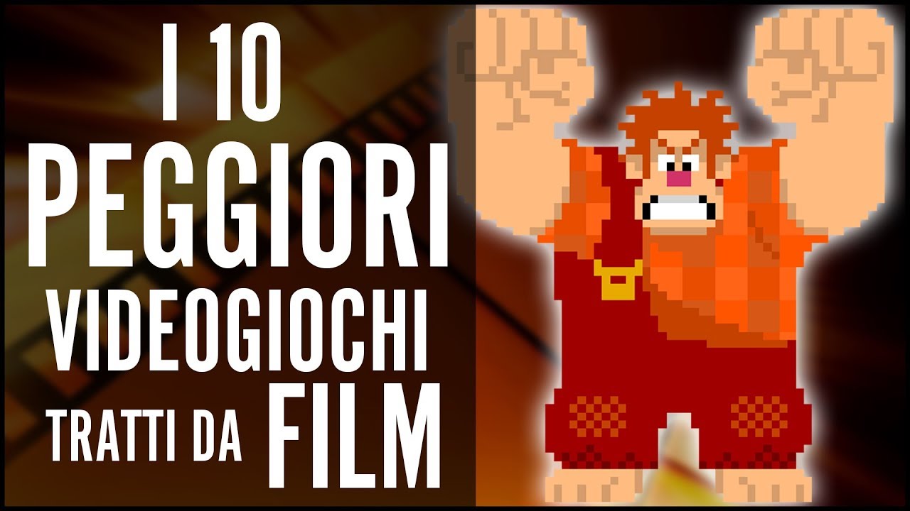 I 10 PEGGIORI VIDEOGIOCHI TRATTI DA FILM