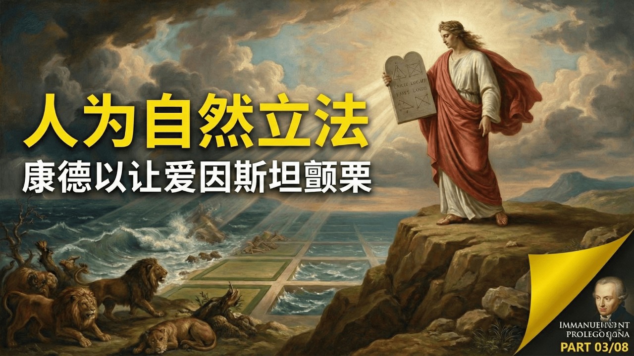 人為自然立法：為什麼愛因斯坦都感到戰慄？康德哲學的最高潮。康德《未來形而上學導論》深度解讀 03