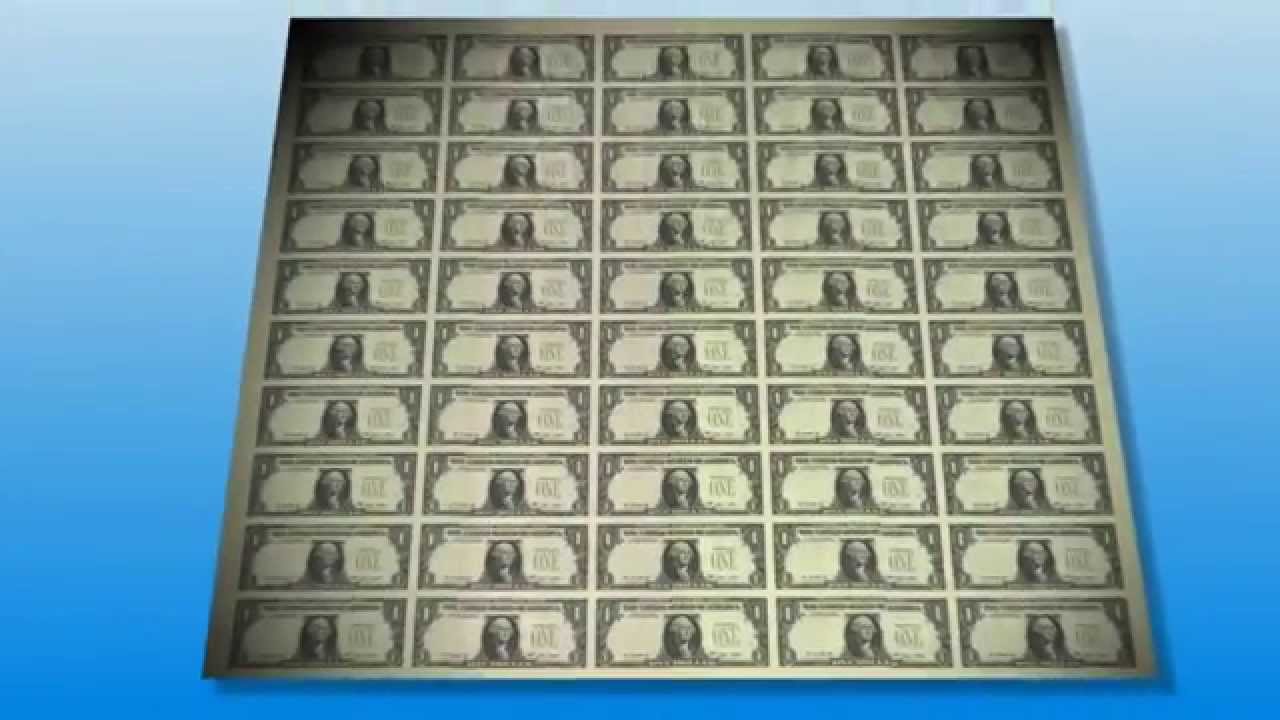 Recent Change in the Production of Federal Reserve notes