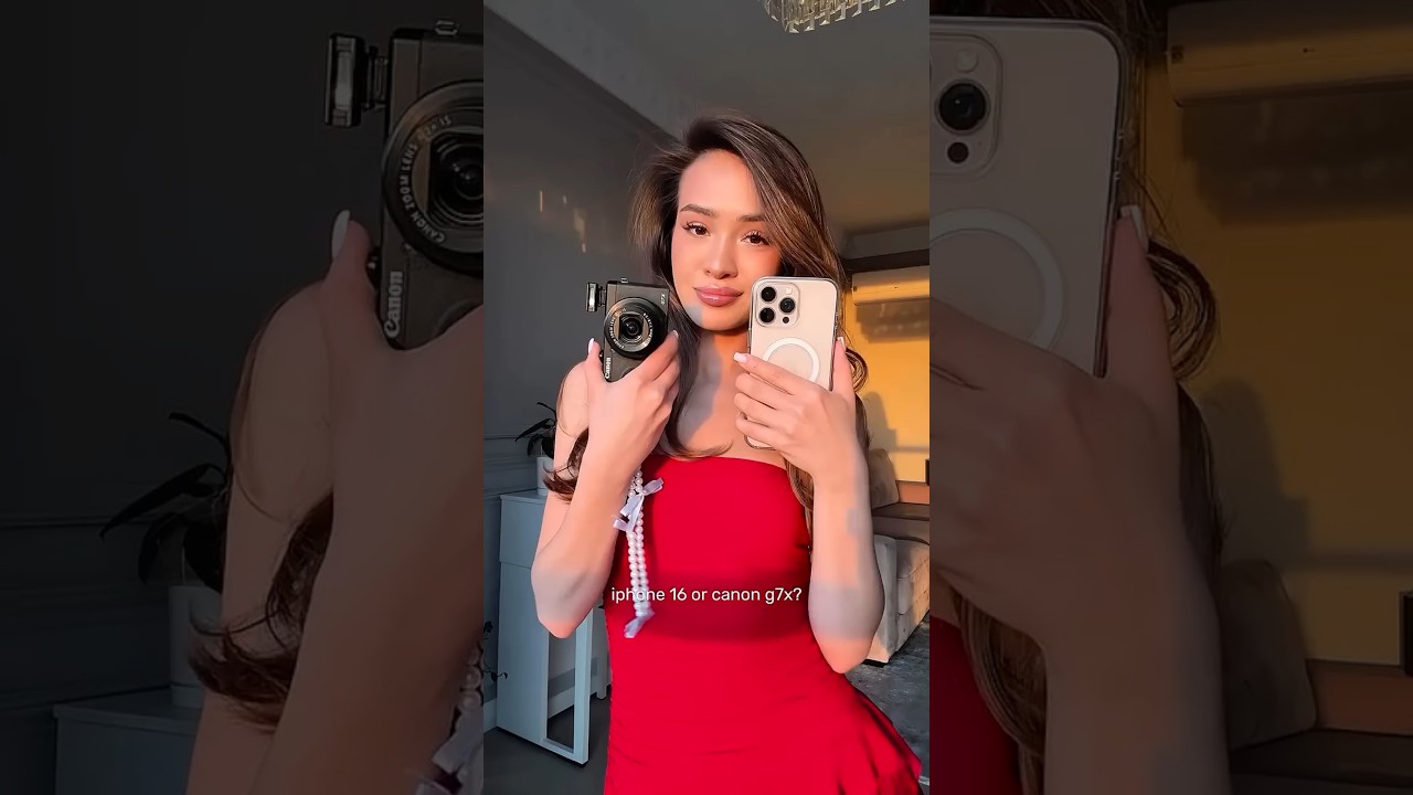 iPhone 16 vs Canon G7X &ndash; Best Camera for Creators?📱📸---📝