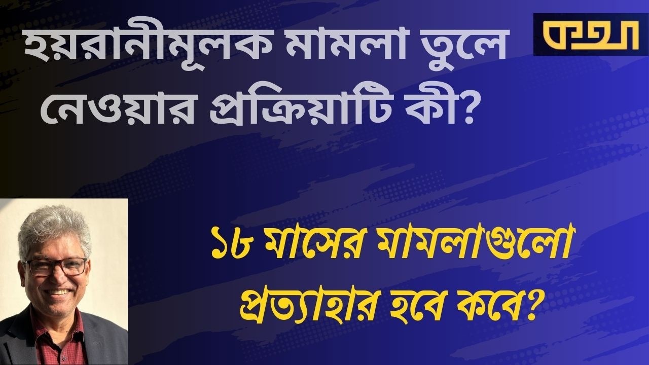 মামলা প্রত্যাহারে আওয়ামী ধারা?  ।।   মাসুদ কামাল  । কথা  ।   Masood Kamal | KOTHA