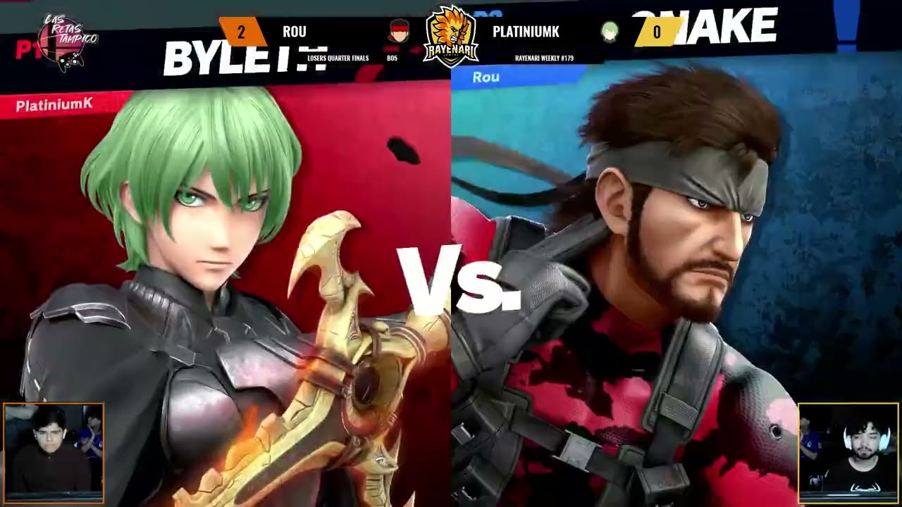 Rayenari Weekly 179 - Losers QF - Rou Vs. PlatiniumK - SSBU
