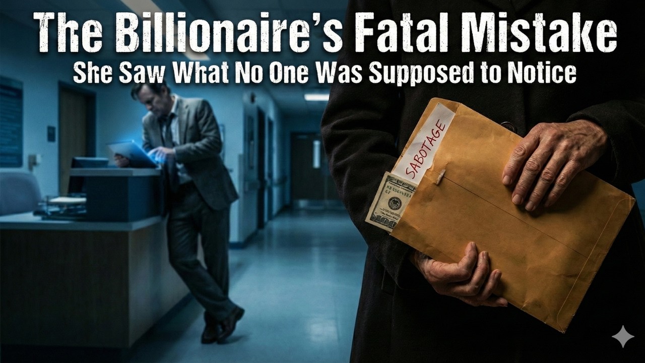 THE BILLIONAIRE'S FATAI MISTAKE - SHE SAW WHAT NO ONE WAS SUPPOSED TO NOTICE