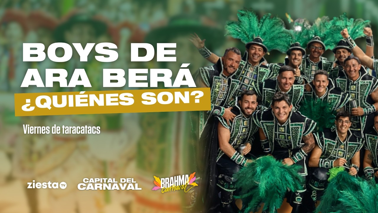 PORTE, RITMO Y FUROR: LOS BOYS DE ARÁ BERÁ LA ROMPEN EN REDES