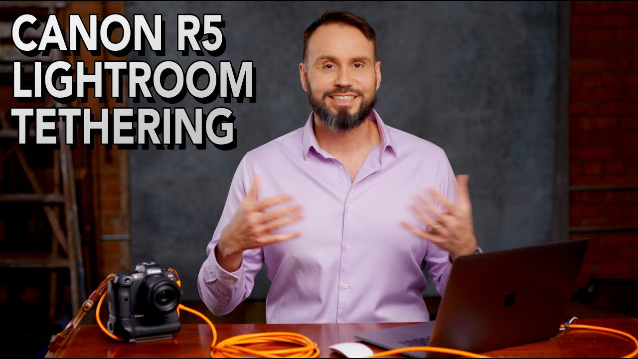 Как подключить Canon EOS R5 к Lightroom Classic с использованием EOS Utility на Apple-компьютере