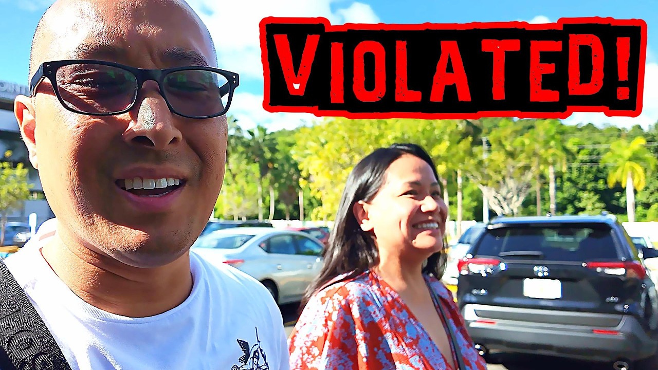 WE WERE VIOLATED while we were in PUERTO RICO!