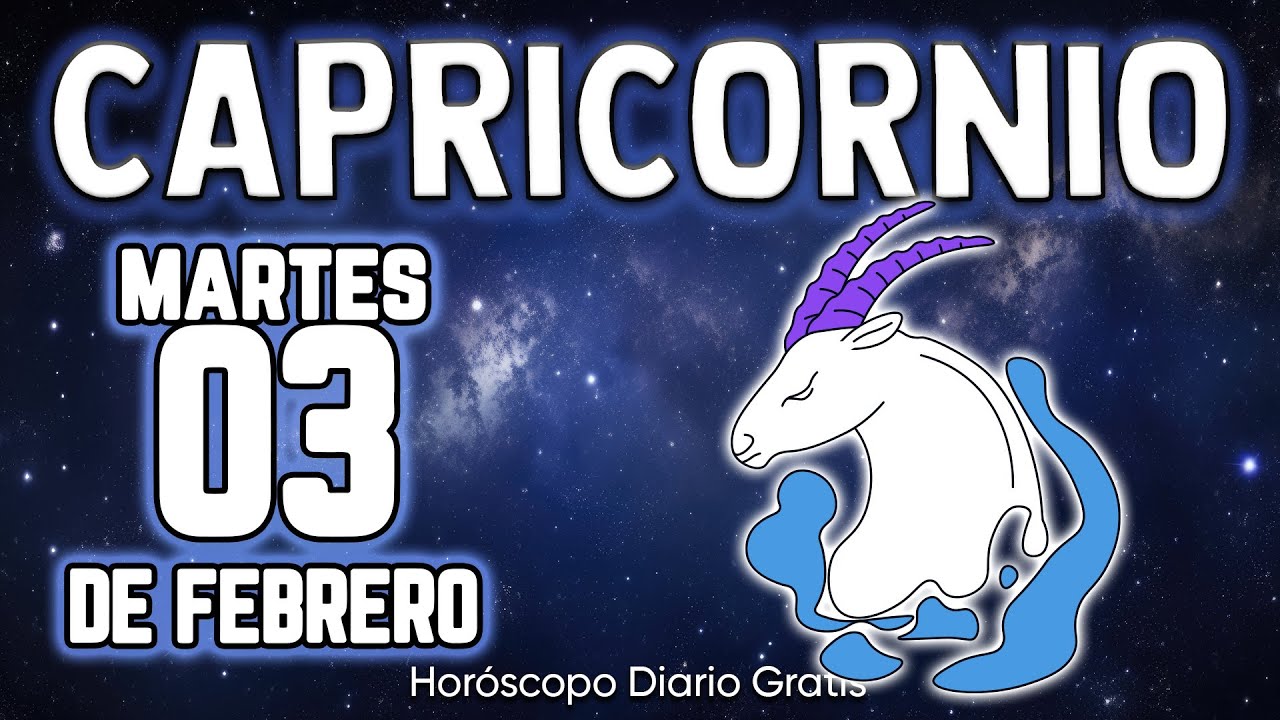 🤑TU ÉXITO LOS HARÁ CALLAR🤐SERAS MILLONARIO💰 capricornio ♑ Horóscopo diario 3 DE FEBRERO 2026 🔮 
