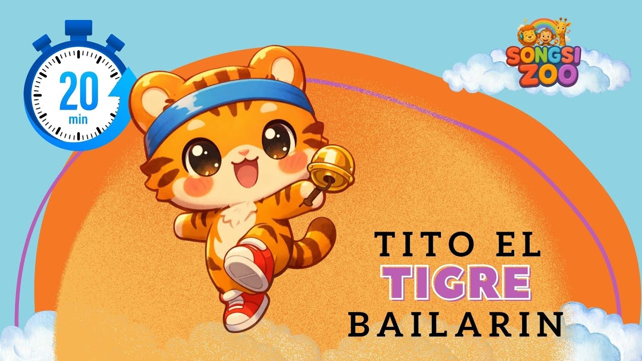 TITO TIGRE BAILA CON LOS NIÑOS | Canción de Baile Divertida