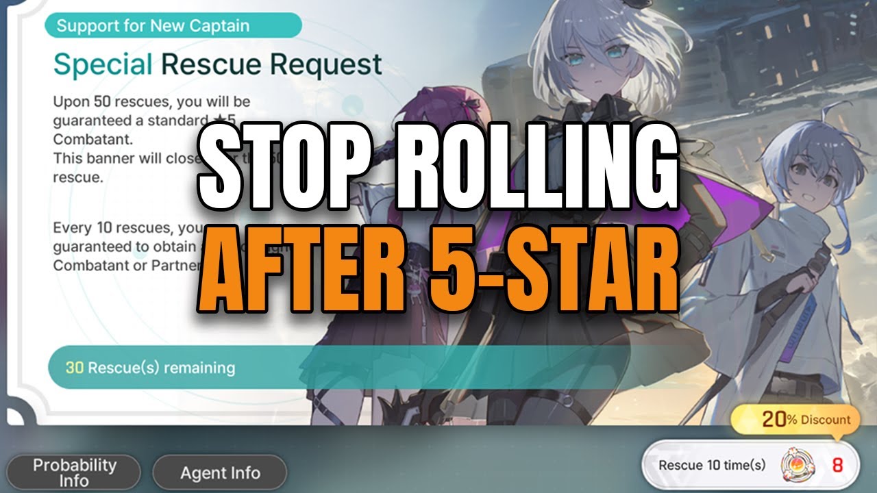 Stop Rolling the Beginner/Starter Banner After Getting a 5 Star - Chaos Zero Nightmare