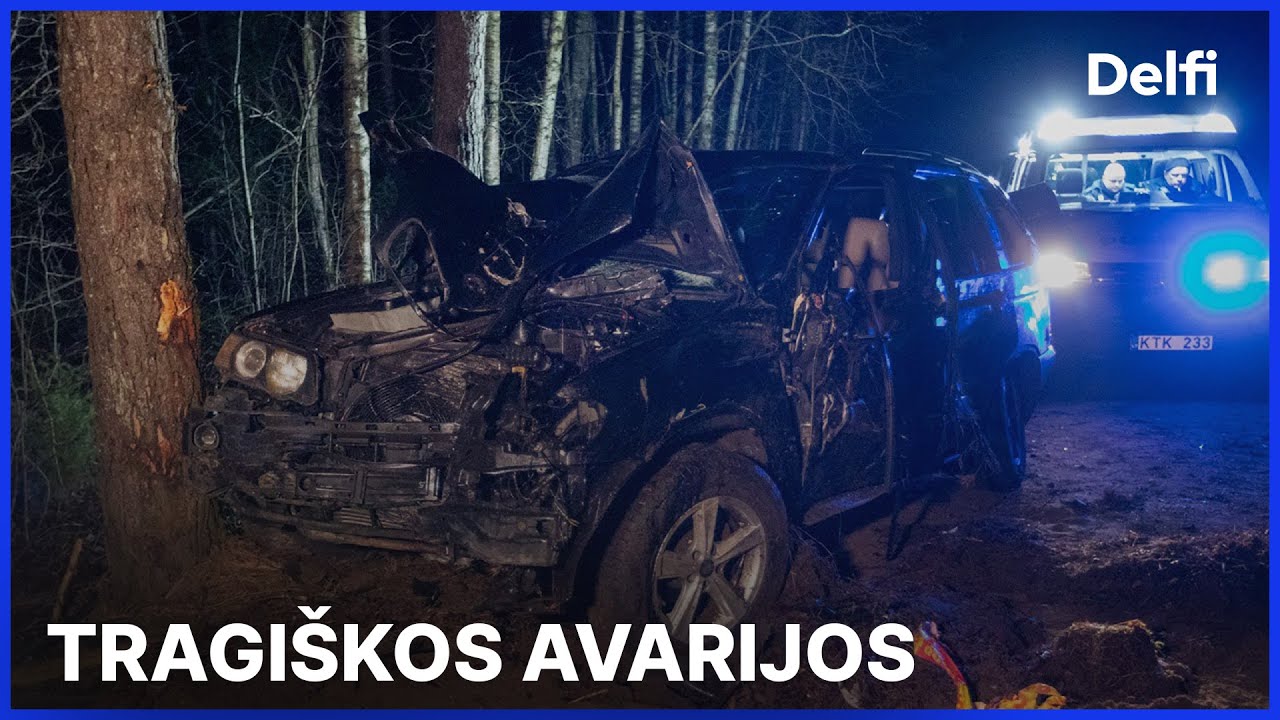 Savaitės kriminalai. Tragiškos avarijos Vilniaus apskrityje