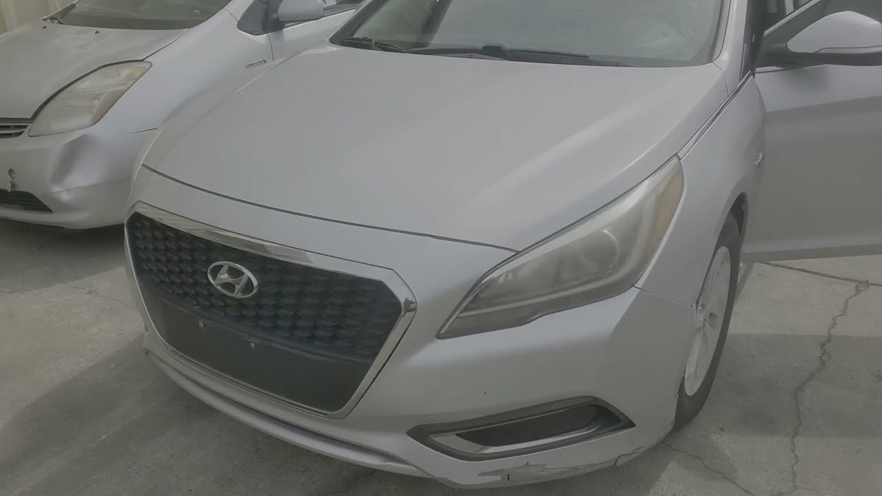 Hyundai Sonata Hybrid Замена гибридной батареи replace hybrid battery PoB3B P0B40 P0B45  P01B77