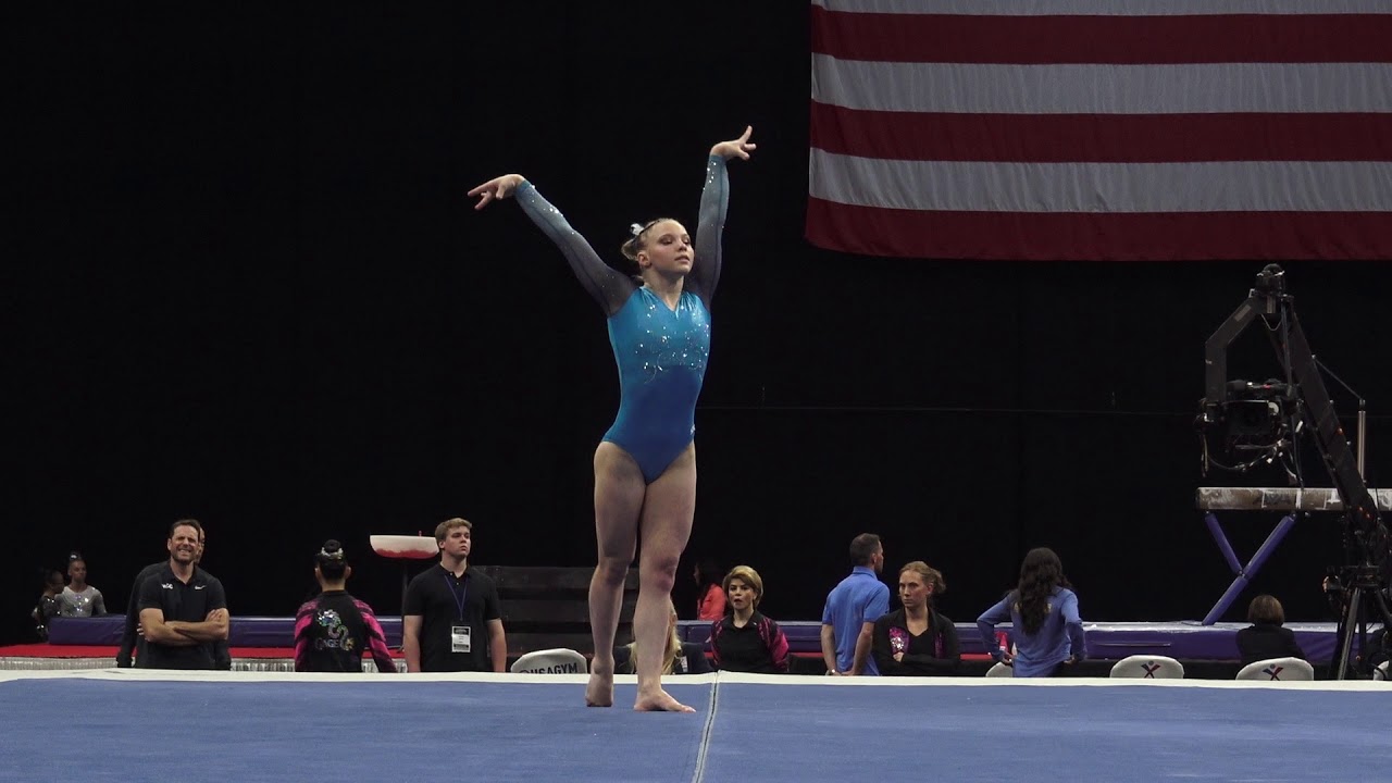 Jade Carey &ndash; Floor Exercise &ndash; 2018 U.S. Gymnastics Championships &ndash; Senior Women Day 2