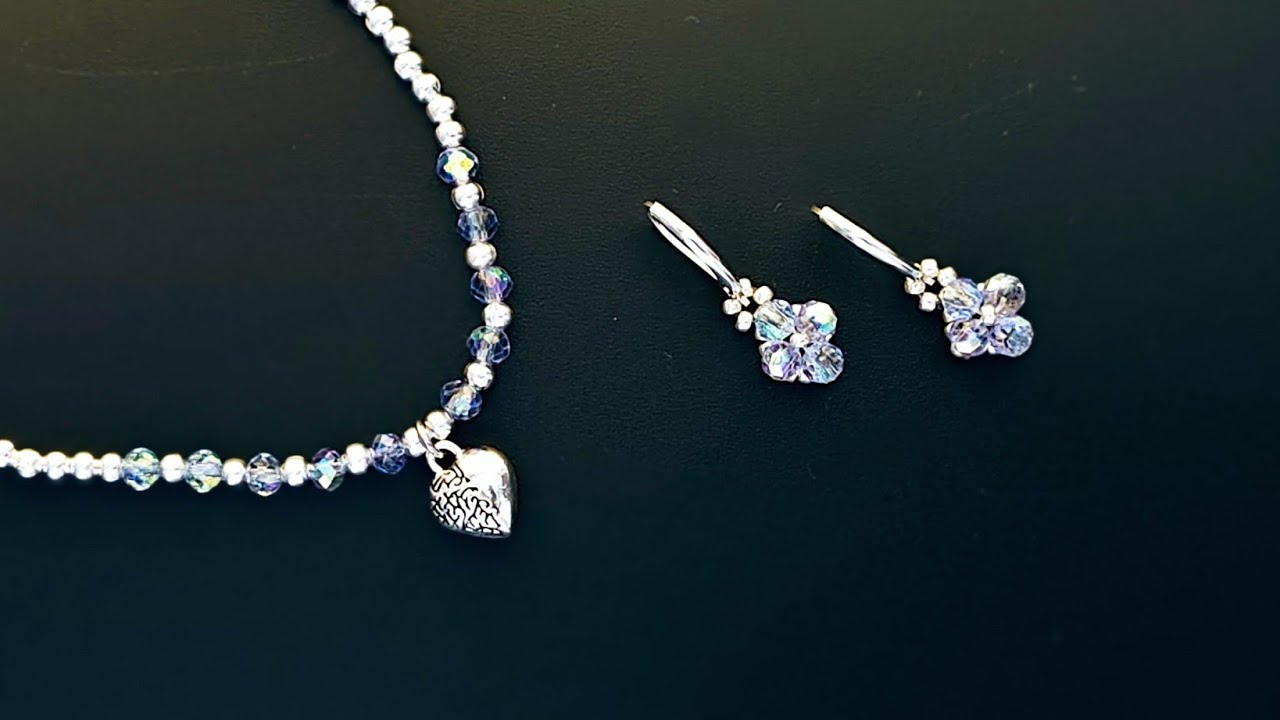 DIY Cute Earrings 🥰 ✨ | Easy flower earrings Tutorial | SS Beads Corner 