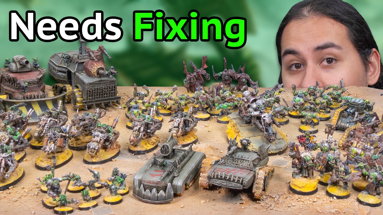 Getting my Ork Army 40k Ready!