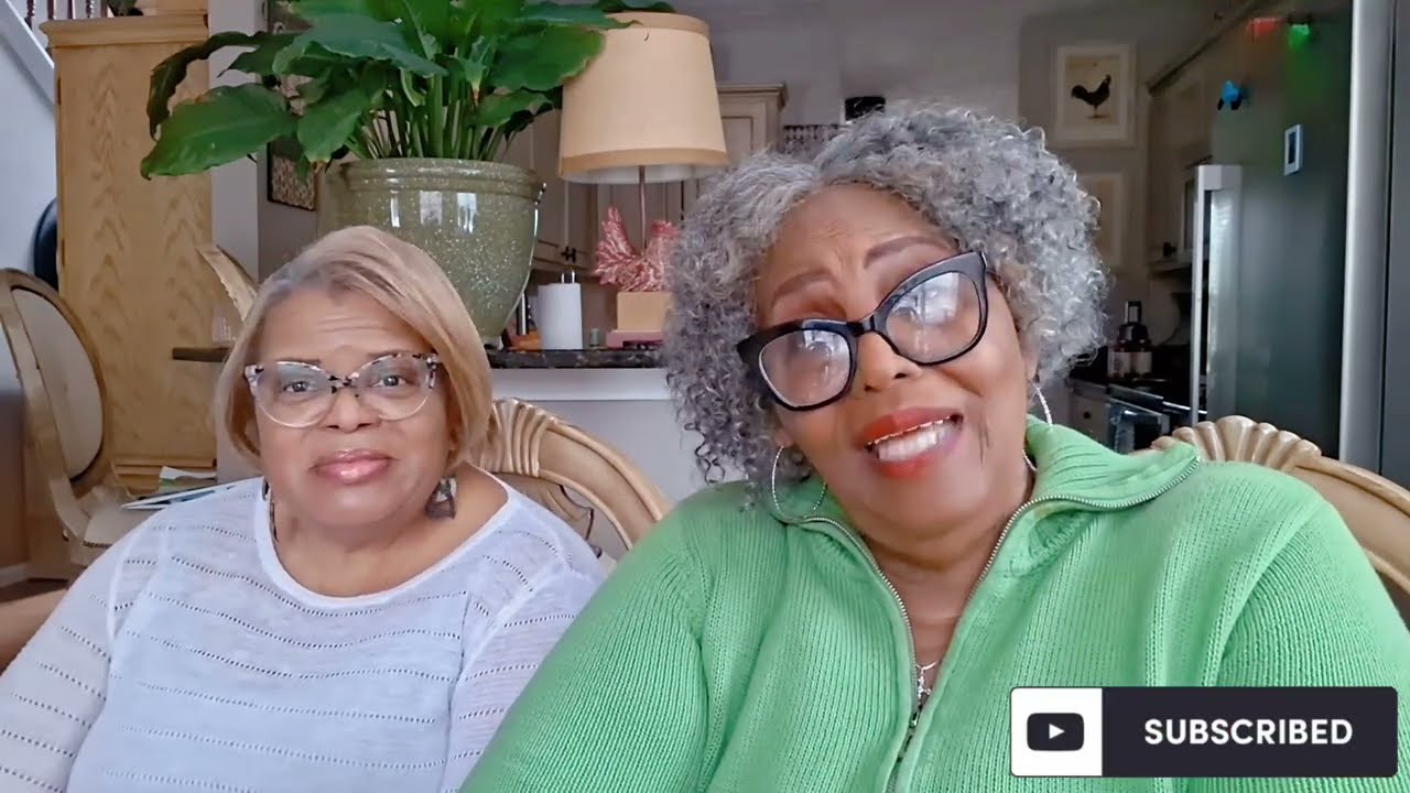 Chitchat Monday with Mama T and sister Pam ￼
