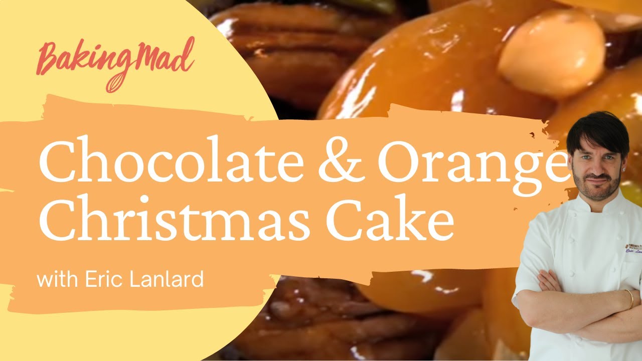 Eric Lanlard's Chocolate & Orange Christmas Cake