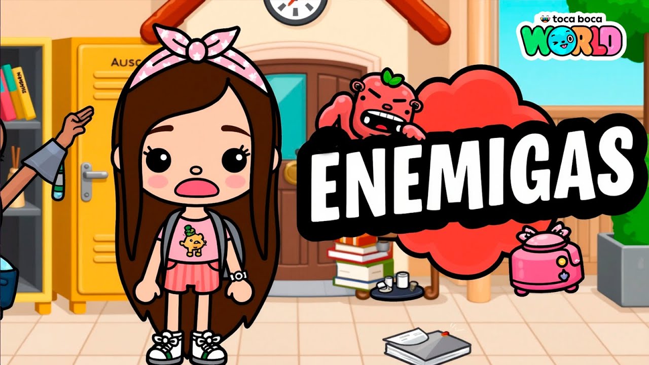 🎒🔥 &iexcl;Mi Hija Tiene Enemigas en la Escuela! | Luna Forever en Toca Boca Life 😱📚