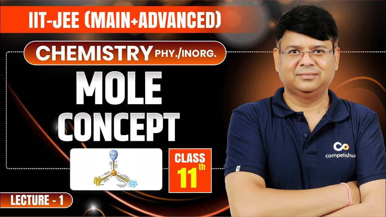 Mole Concept_L-1 | IIT JEE Chemistry Class 11 | Complete Chapter for JEE Main & Advanced