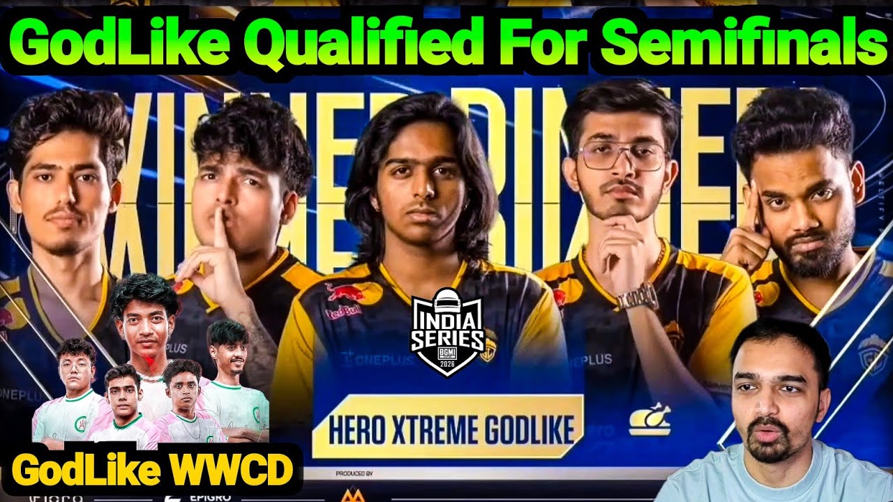 Mazy React On GodLike Domination In Bgis🔥🥵 GodLike Qualified For Bgis Semifinals✅️😯