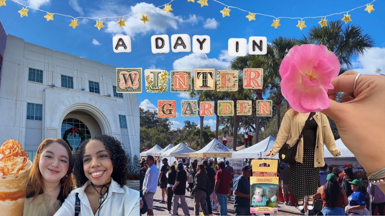 { a day in winter garden - a mini vlog 🌸 }