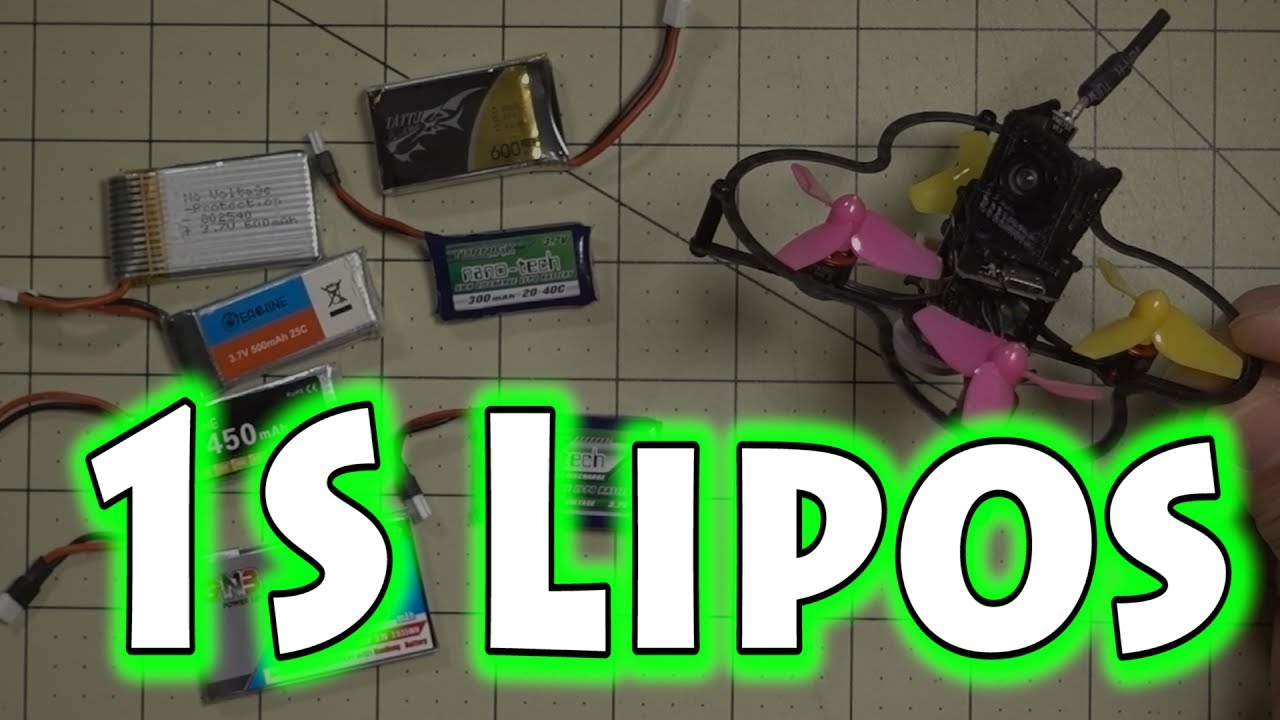 Micro Drone Lipo 🔋 1S Round Up 🔋⚡⭐