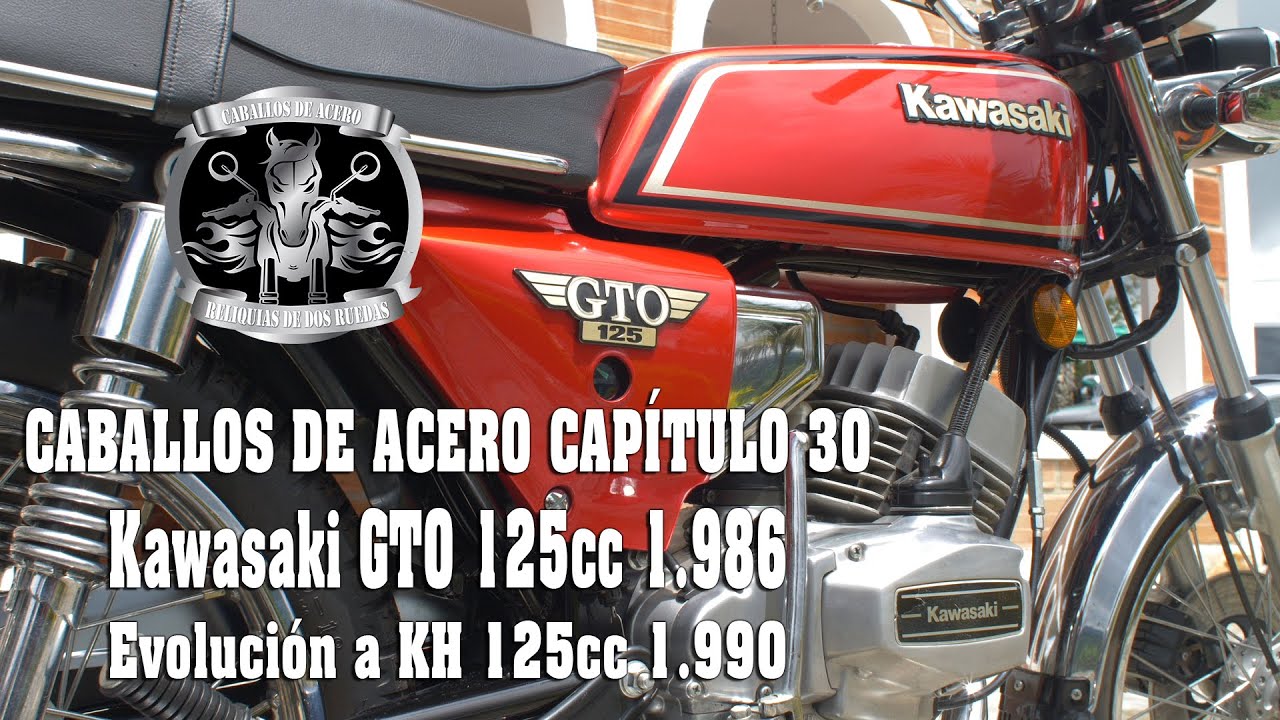 Caballos De Acero Capítulo 30 Kawasaki GTO 125 1986 Evolución a KH 125 1990