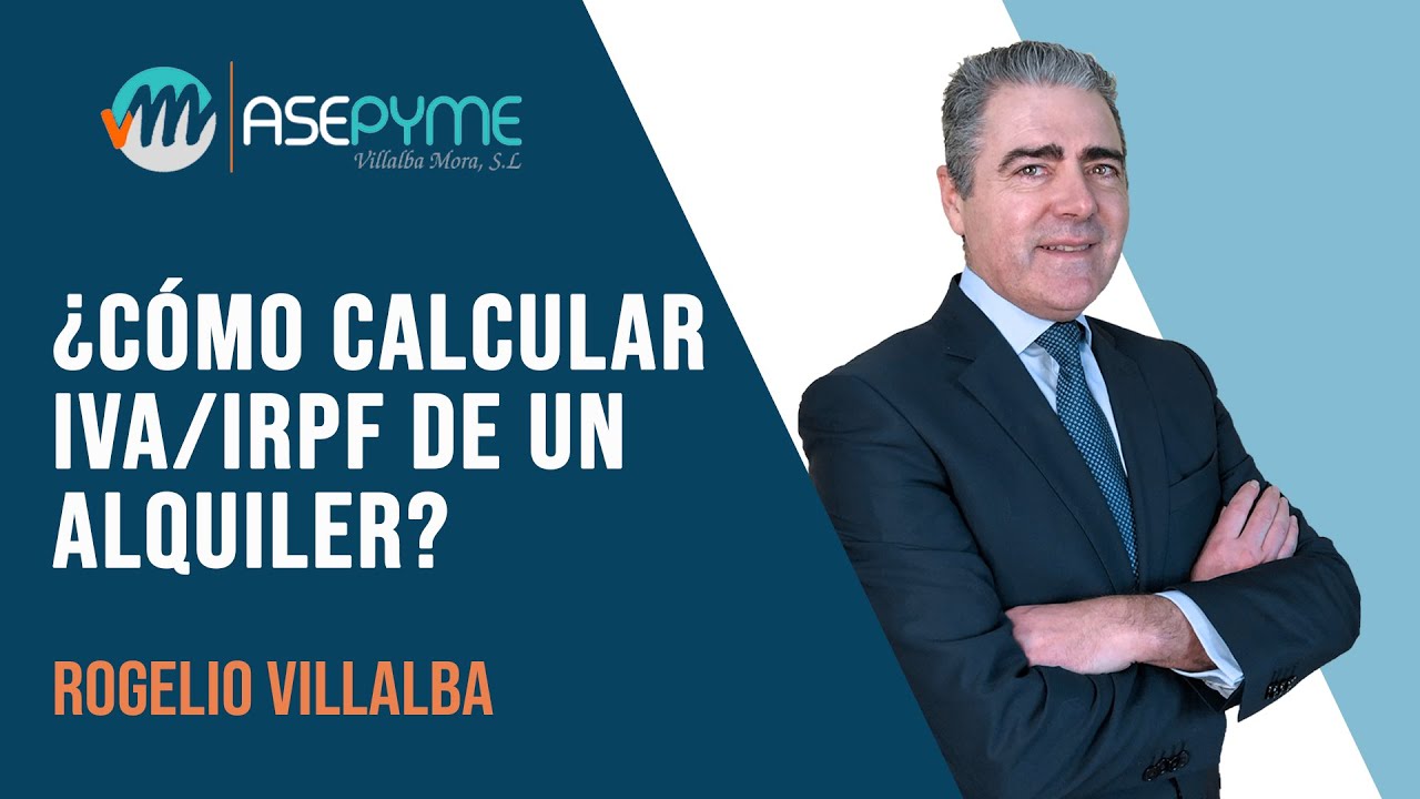 Calcular IVA e IRPF en ALQUILER