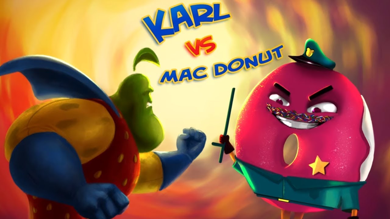 KARL vs MAC DONUT | Full Episodes | Cartoons For Kids | Karl Official