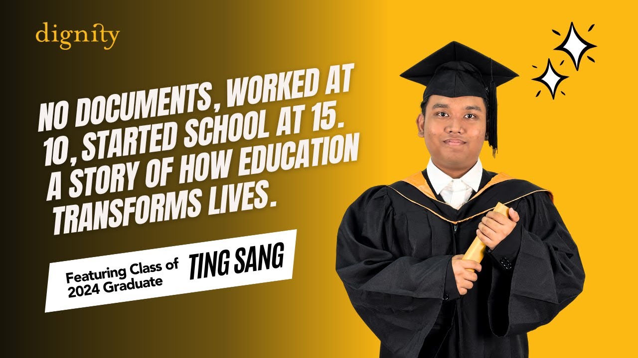 No documents, worked at 10, started school at 15. A story of how education transforms lives.