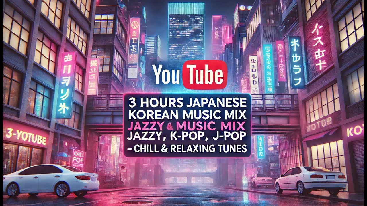 3 Hours Japanese & Korean Music Mix &ndash; Jazzy, K-Pop, J-Pop | Chill & Relaxing Tunes VOL 3