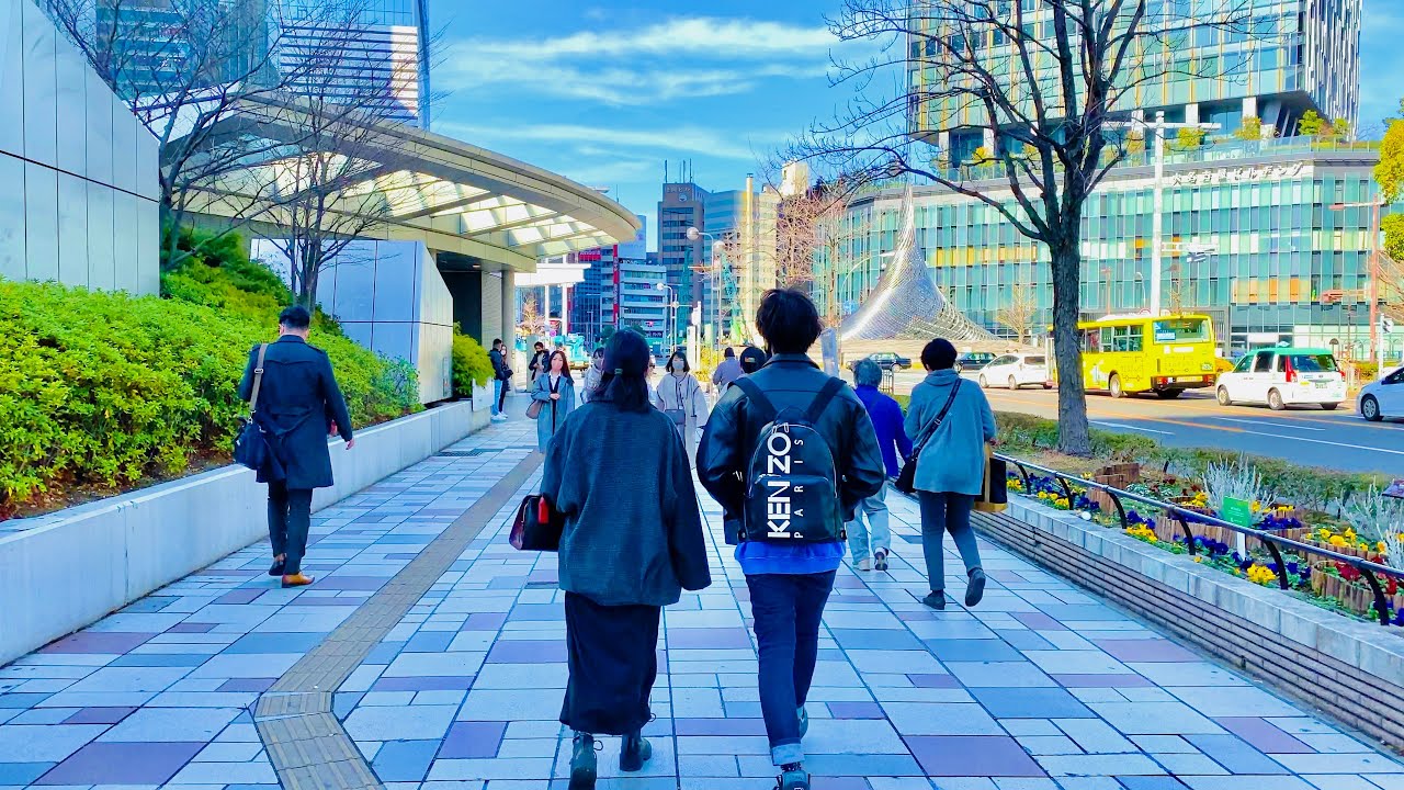 【4K】Japan Walking Tour - Relaxing Walk Around Nagoya Station