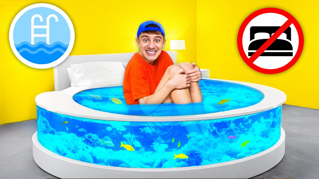 J'ai Transformé Mon Lit En Aquarium!