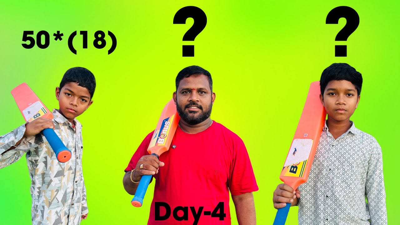 3 Overs Single match | Day - 4 | Kannayya cricket videos | Trends adda Vlogs