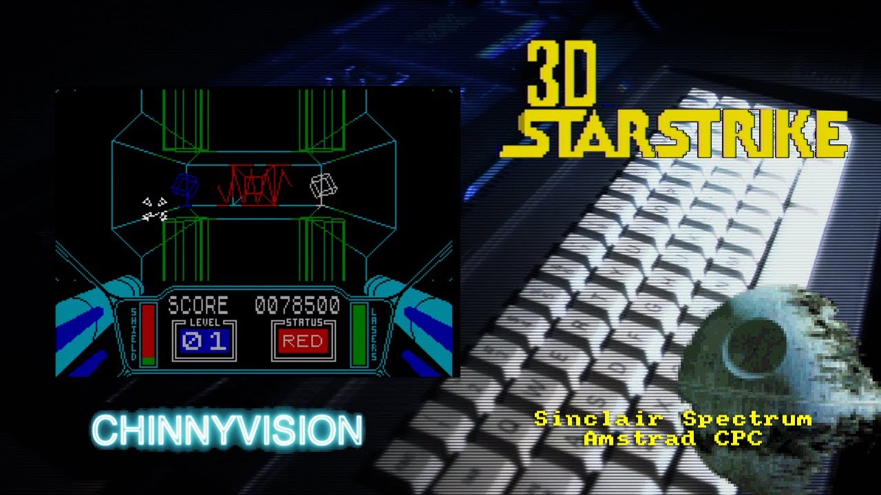 ChinnyVision - Ep 560 - 3D Starstrike - Spectrum, Amstrad CPC