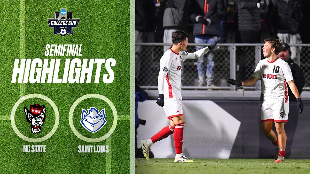 NC State vs. Saint Louis: 2025 Men's College Cup semifinal highlights