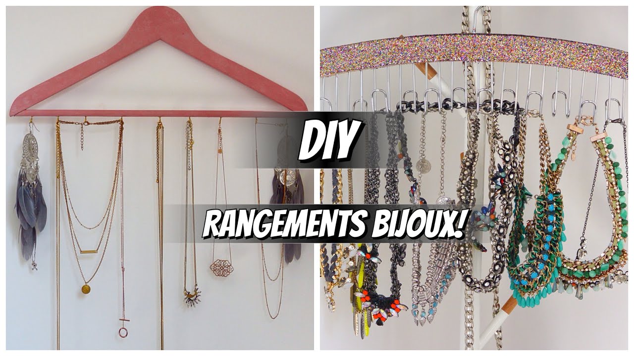 {DIY N°2} 3 Rangements pour bijoux !