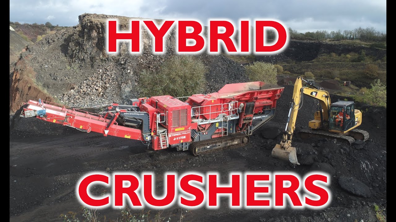 Terex Finlay's dual-power crushers