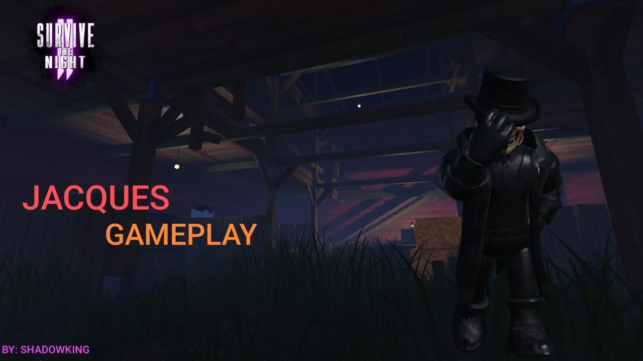 JACQUES GAMEPLAY.SURVIVE THE NIGHT 2 ROBLOX @AurekTeam @Roblox 