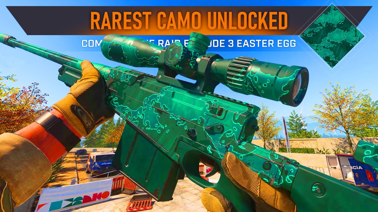 Unlocking the NEW RAREST CAMO Made Easy (Modern Warfare 2 Season 3 Reloaded Raid Easter Egg Guide)