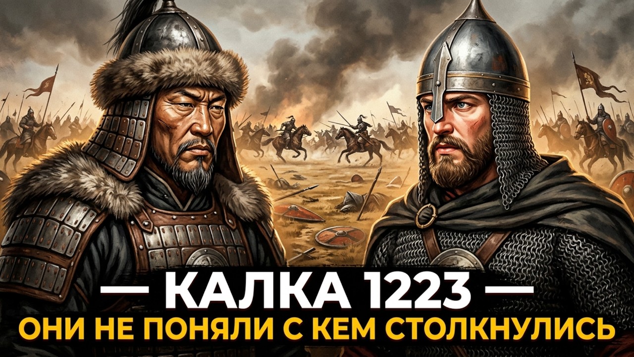Битва на Калке 1223: почему русские Князья проиграли ещё до начала сражения
